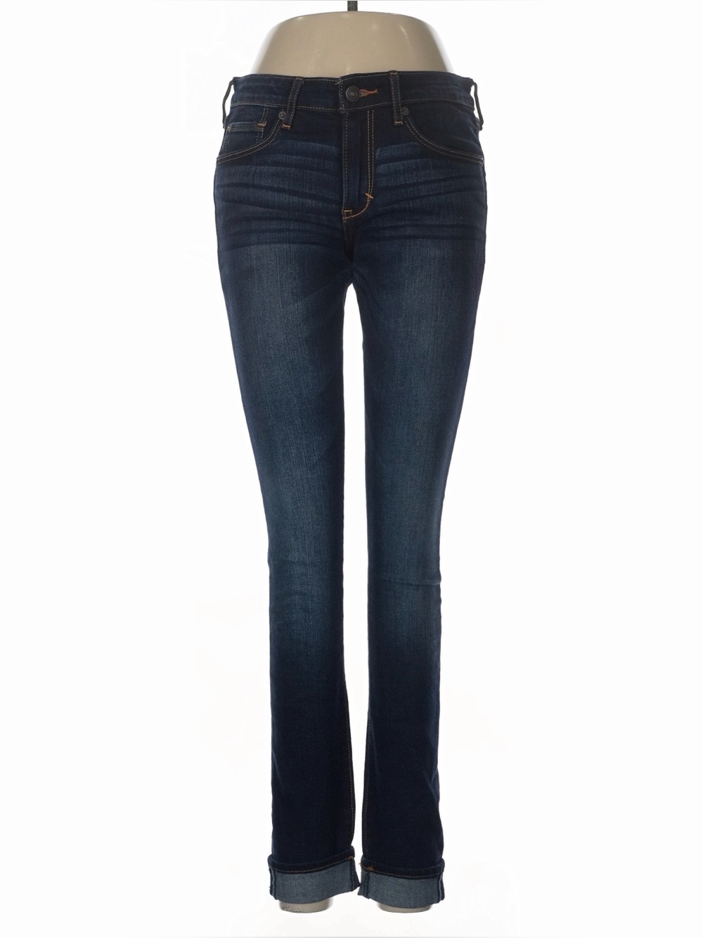 Abercrombie & Fitch Jeans Womens 6R W28 L31 Dark Wash Skinny Slim Denim